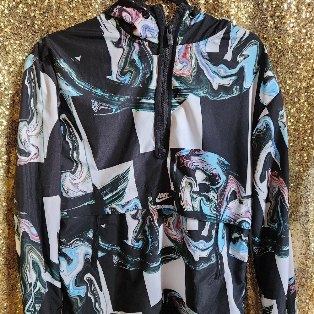 Nike Multicolor Abstract Women's Jacket